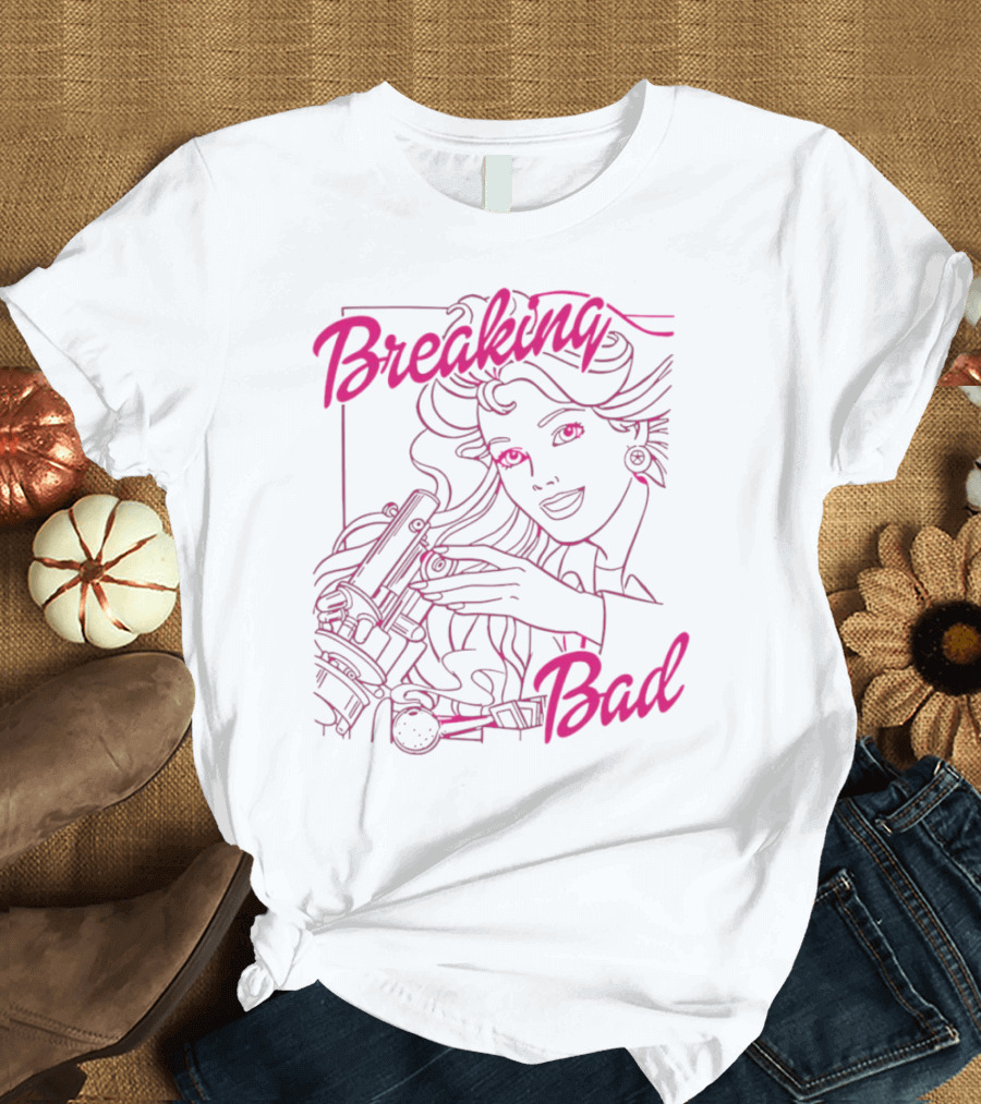Breaking Bad Barbie Neon Sketch T-Shirt