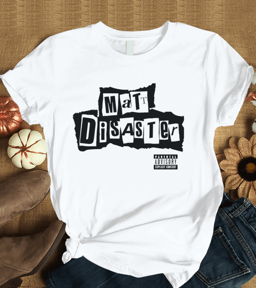 Matt Disaster Explicit Content Mr. Pink T-Shirt