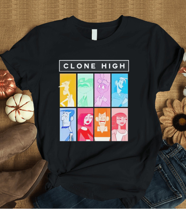 T-Shirt: Clone High Characters Color Block Tara Billinger T-Shirt Clone High Characters Color Block Tara Billinger T-Shirt