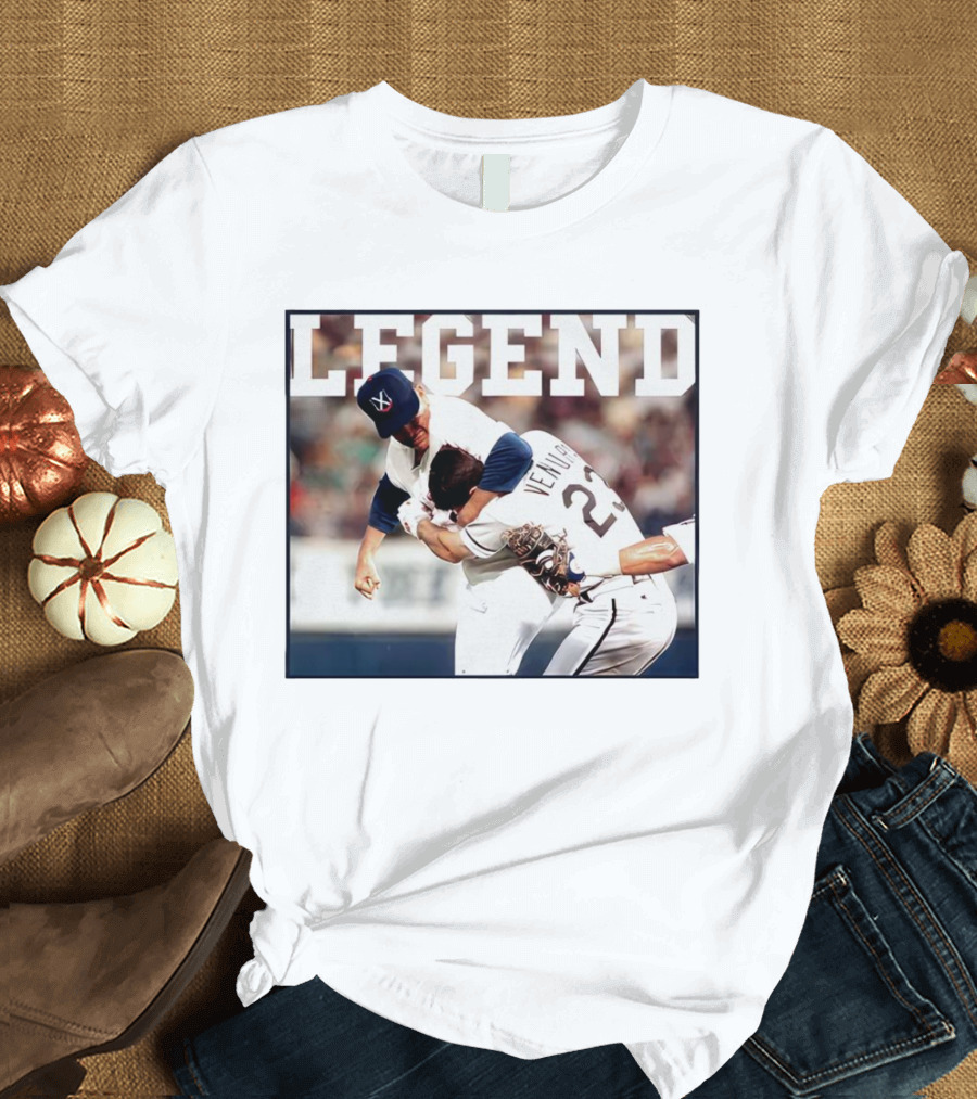 Legend Nolan Ryan and Ventura Confrontation T-Shirt