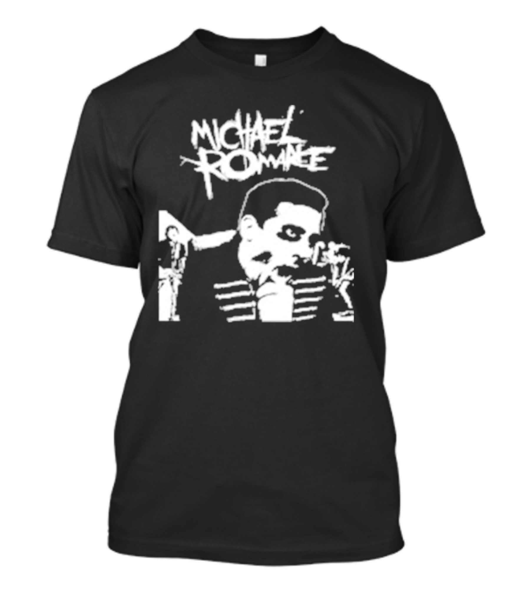 Michael Romance Crustin Beiber Emo Band T-Shirt