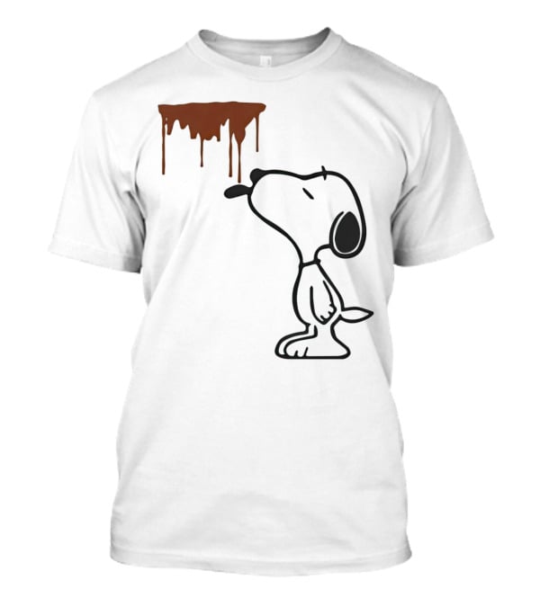 Snoopy Enjoys Dripping Coffee T-Shirt