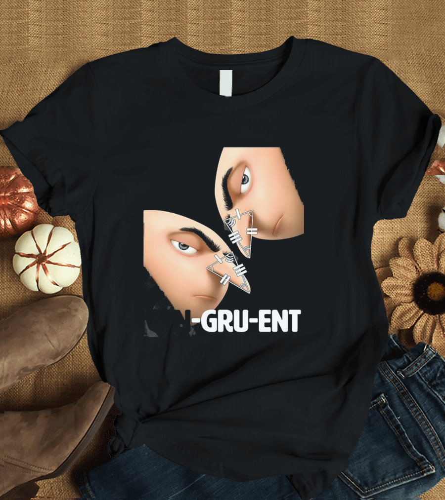 Felonious Gru CON-GRU-ENT Reflection Geometric Parallels T-Shirt
