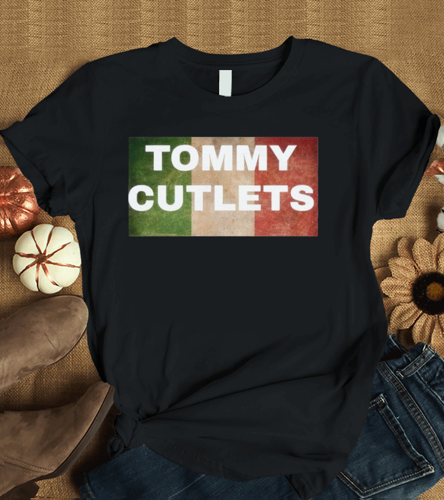 Tommy Cutlets Italian Flag Tommy Devito T-Shirt