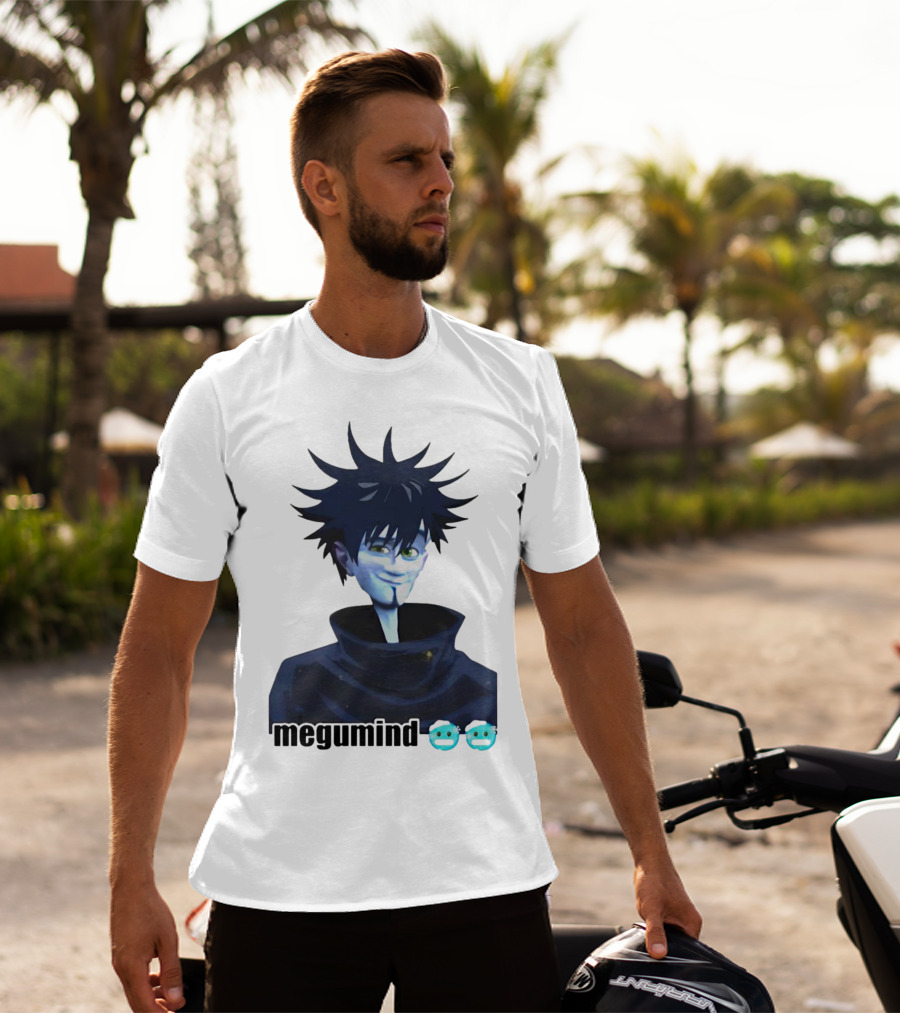 Fushiguro Megumi Megumind Emoji Face T-Shirt