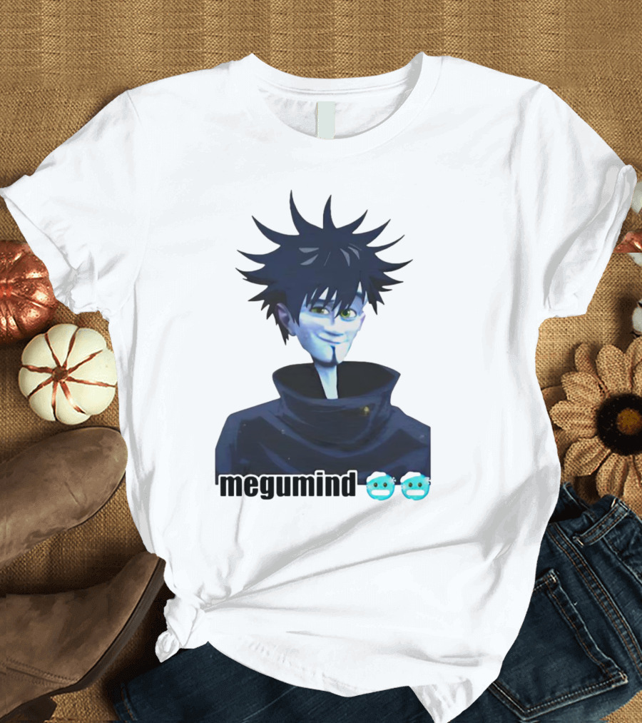 Fushiguro Megumi Megumind Emoji Face T-Shirt