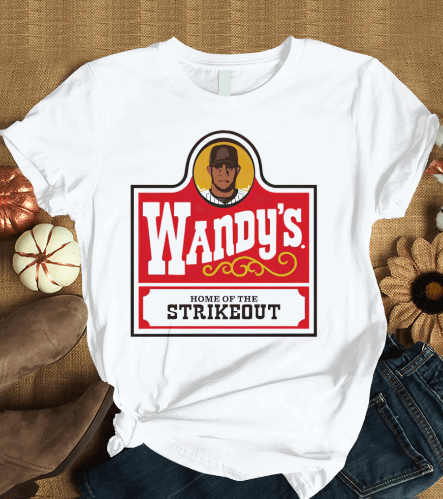 Wandy’s Home of the Strikeout New York Baseball Classic Pitcher T-Shirt