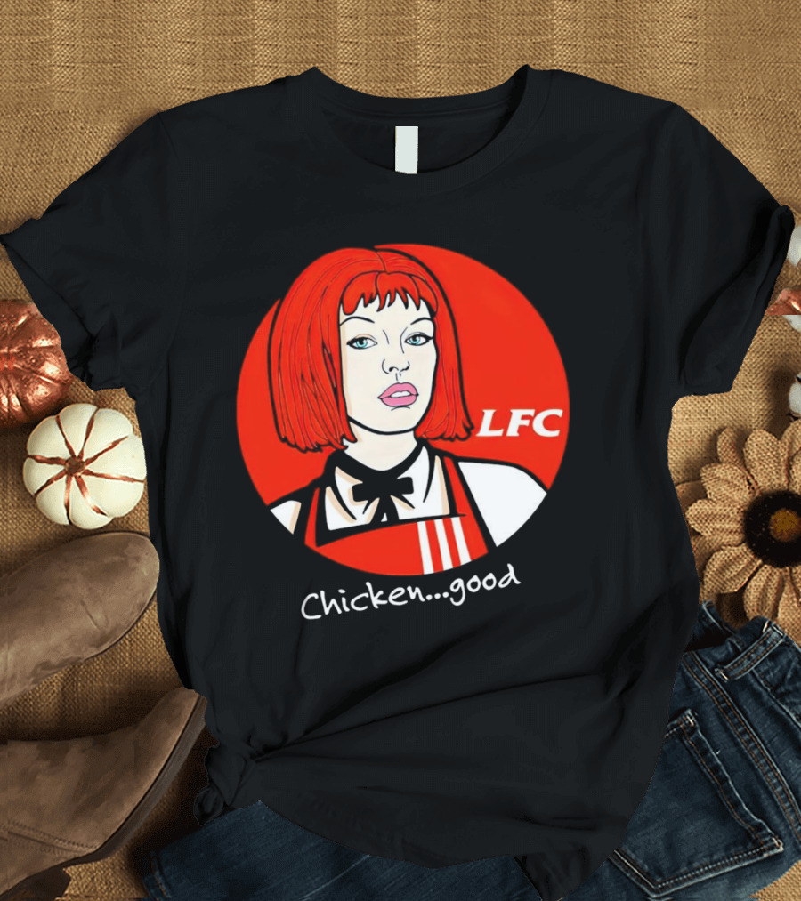 Chicken Good LFC Retro Style Redhead T-Shirt