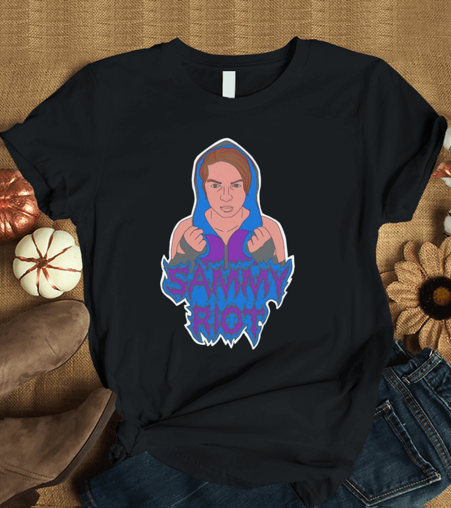 Sammy Riot Wrestling Hoodie Lost Art Sammy Riot #3 T-Shirt