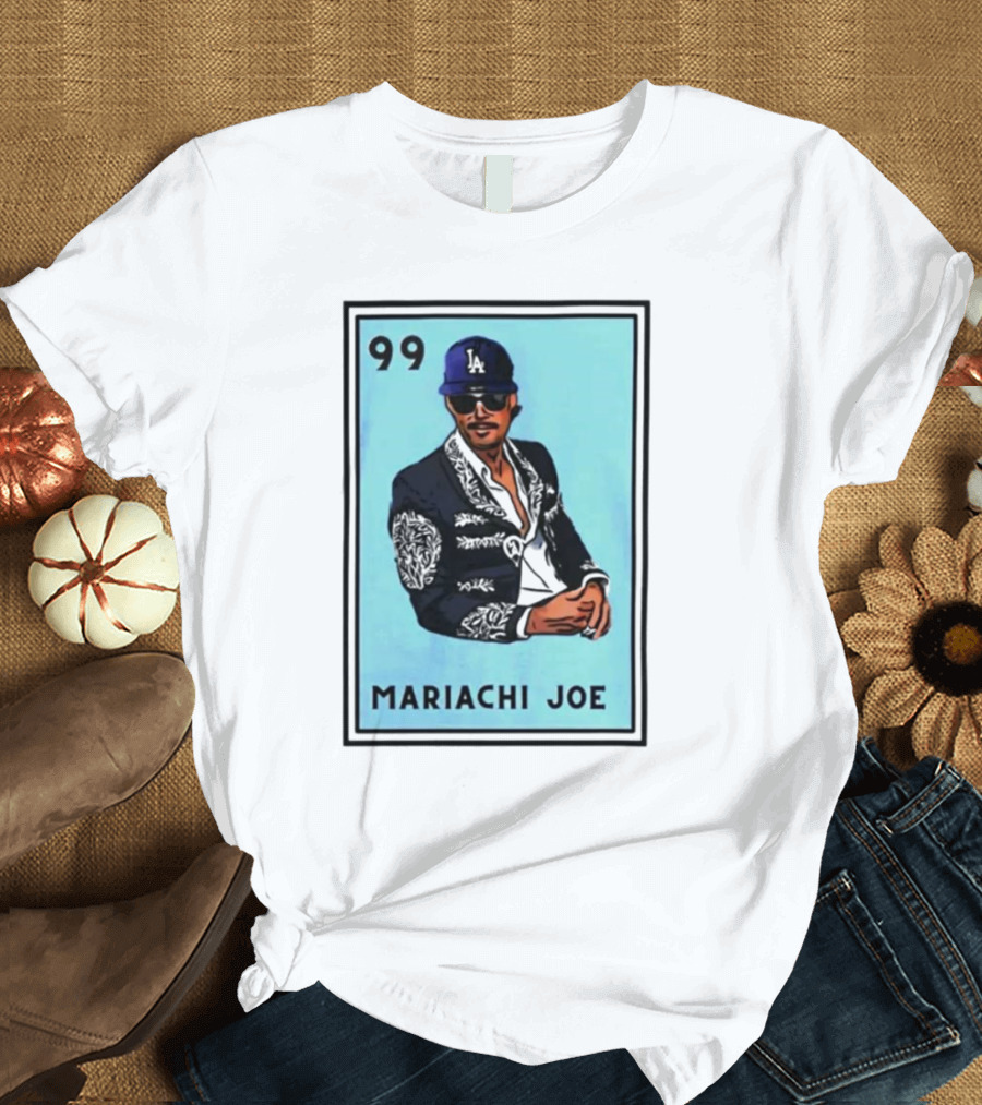 Joe Kelly Mariachi Joe 99 Dodgers T-Shirt
