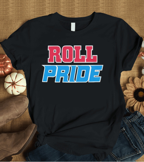 T-Shirt: Detroit Lions Roll Pride T-Shirt Detroit Lions Roll Pride T-Shirt