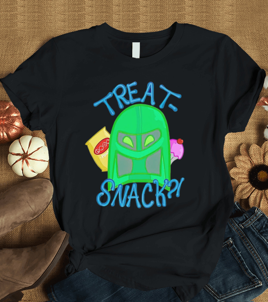 Treat Snack Helmet with Ice Cream and Space Snacks T-Shirt