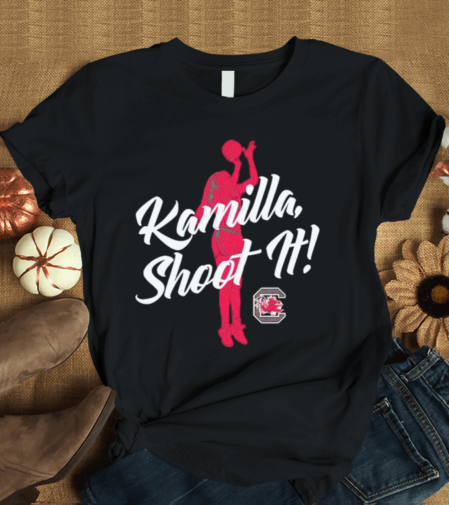 Kamilla Shoot It South Carolina Basketball Gamecocks T-Shirt