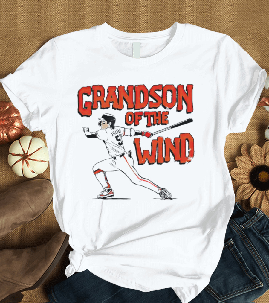 Jung Hoo Lee Grandson of the Wind San Francisco Giants T-Shirt