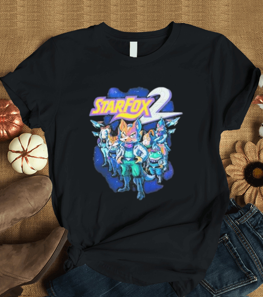 StarFox 2 Fox And Gang Essential T-Shirt