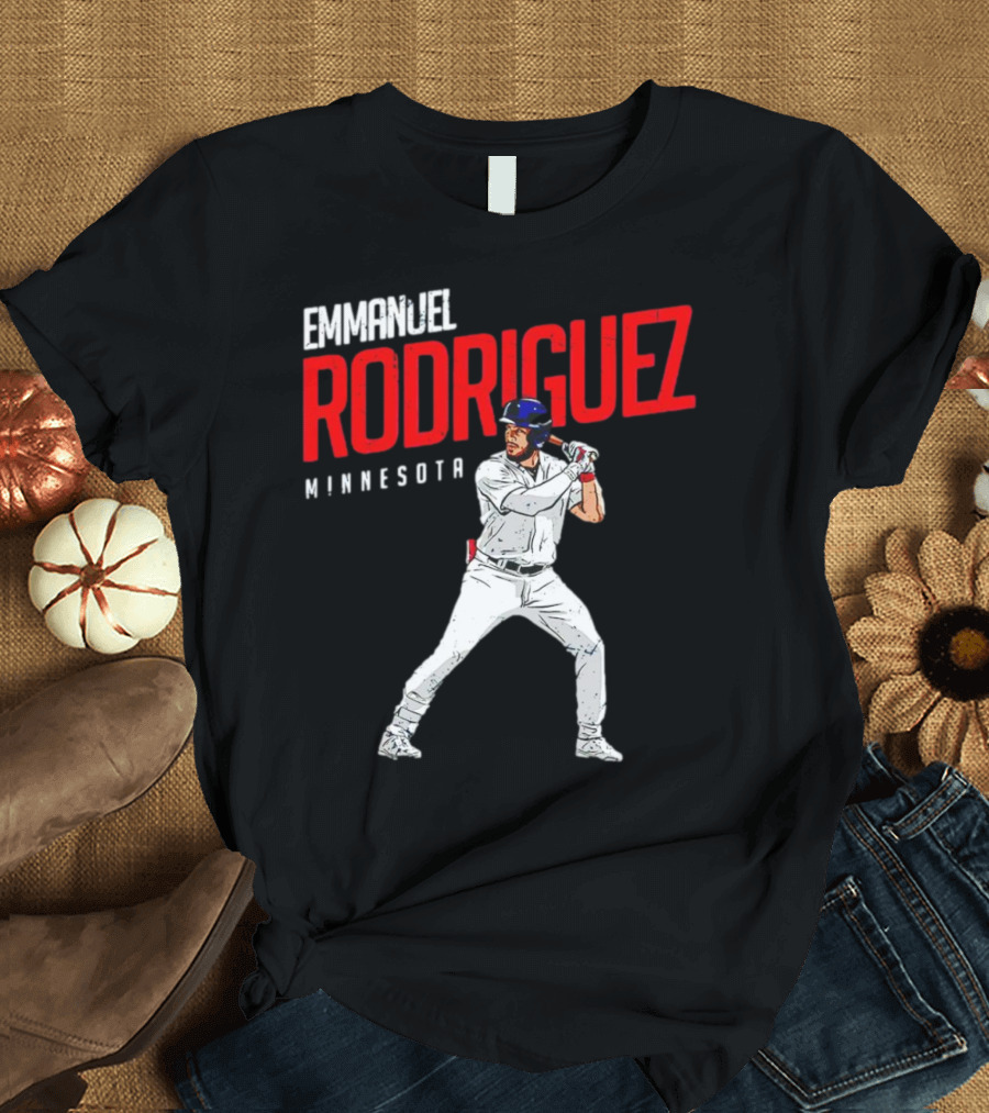 Emmanuel Rodriguez Minnesota Twins Baseball Player T-Shirt