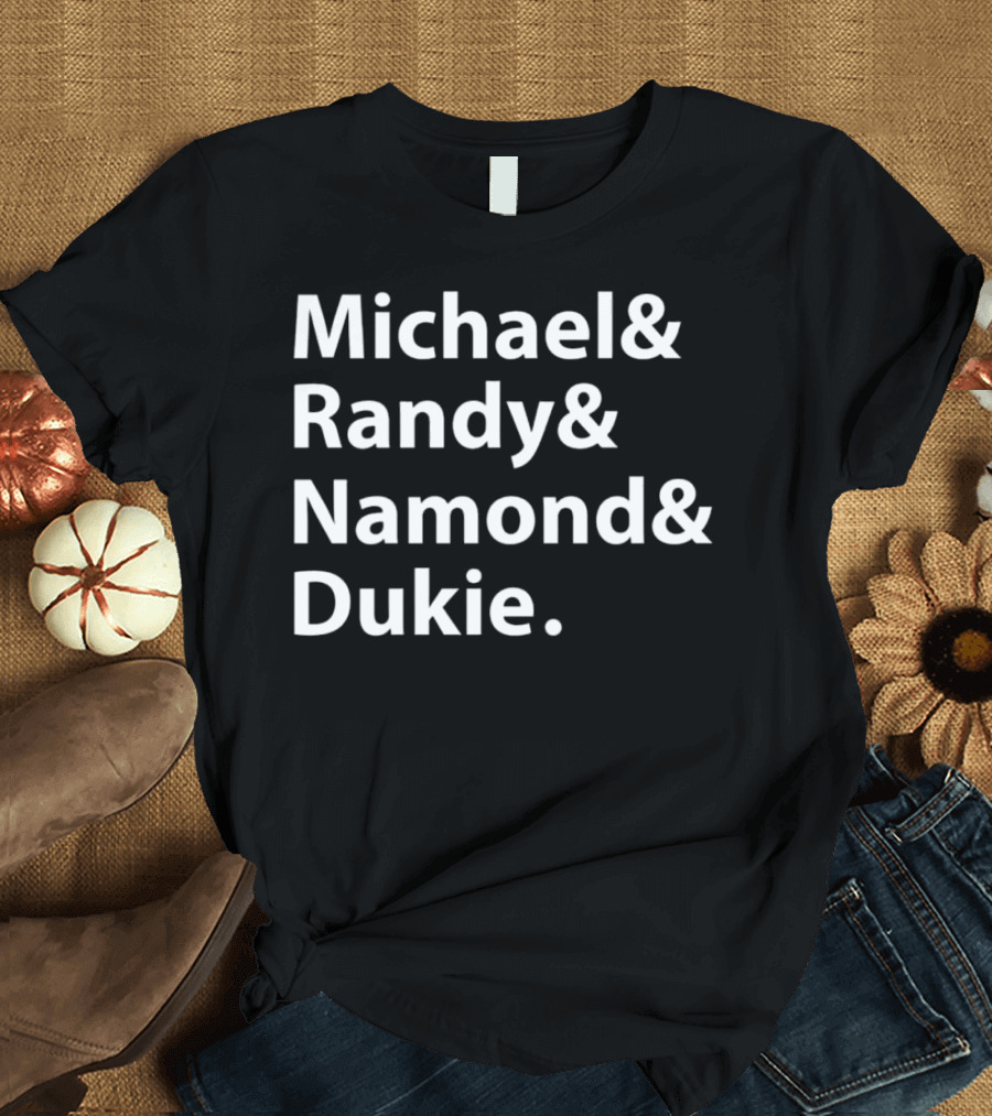 Michael Randy Namond Dukie The Wire Character List T-Shirt