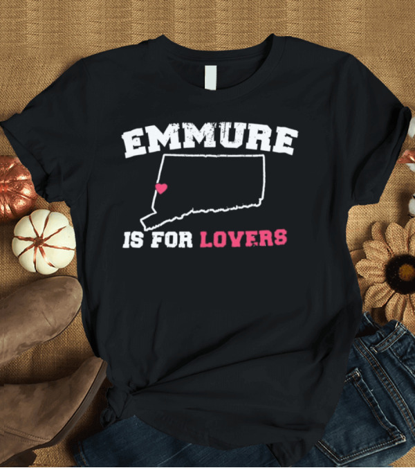 T-Shirt: Emmure Is for Lovers Connecticut Heart Location T-Shirt Emmure Is for Lovers Connecticut Heart Location T-Shirt