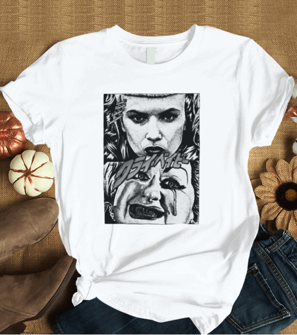 T-Shirt: Mobshity Cry Baby John Waters Japanese Comic Style Faces T-Shirt Mobshity Cry Baby John Waters Japanese Comic Style Faces T-Shirt