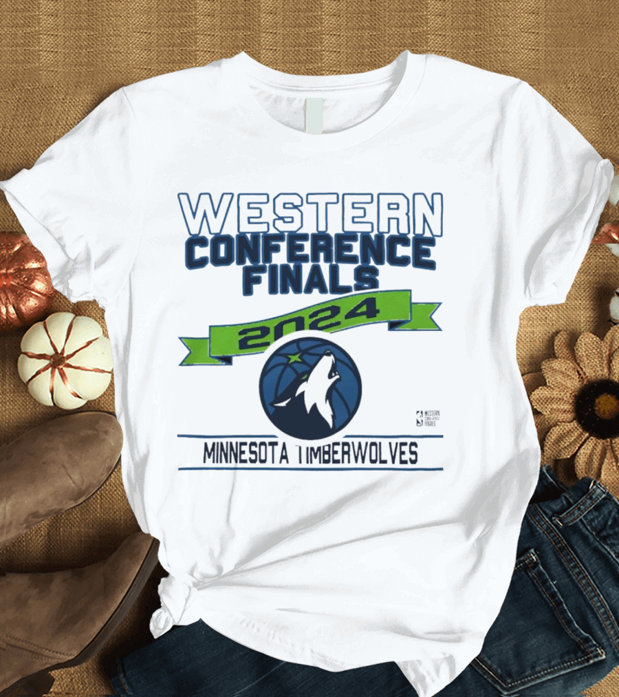 Western Conference Finals 2024 Minnesota Timberwolves T-Shirt
