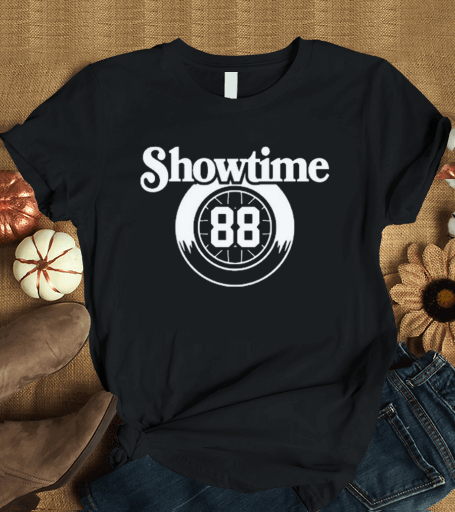 Showtime 88 Detroit Basketball Vintage Throwback T-Shirt