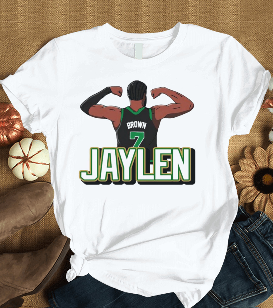 Jaylen Brown Number 7 Flex Boston Celtics T-Shirt