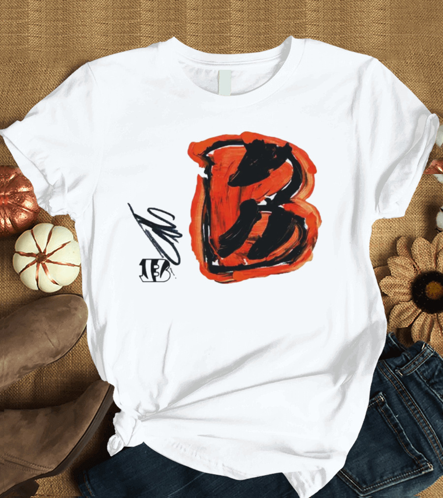 Rookies Cincinnati Bengals Bold Orange B T-Shirt