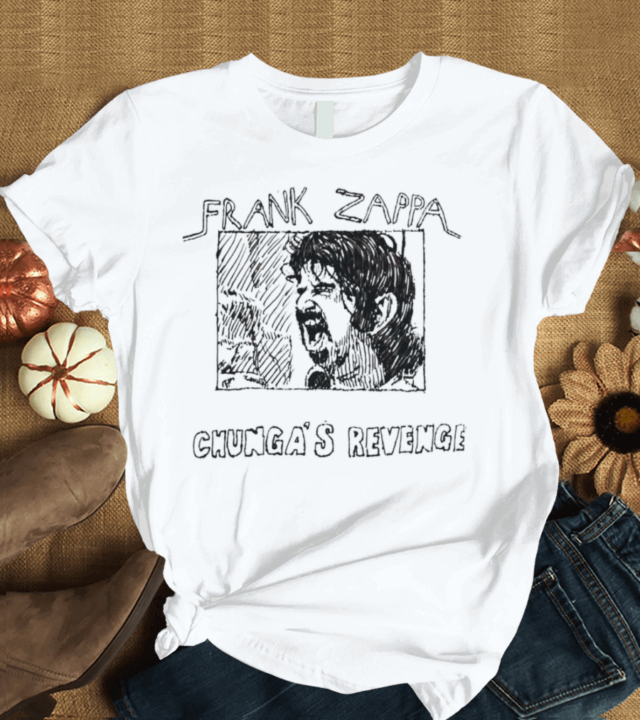 Frank Zappa Chunga’s Revenge Vintage Album T-Shirt