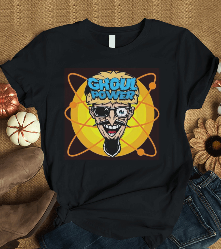 Ghoul Power Atom Circle T-Shirt