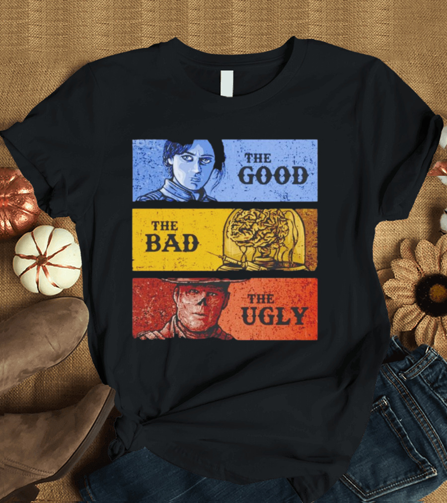 Fallout The Good The Bad The Ugly Character Carousel T-Shirt