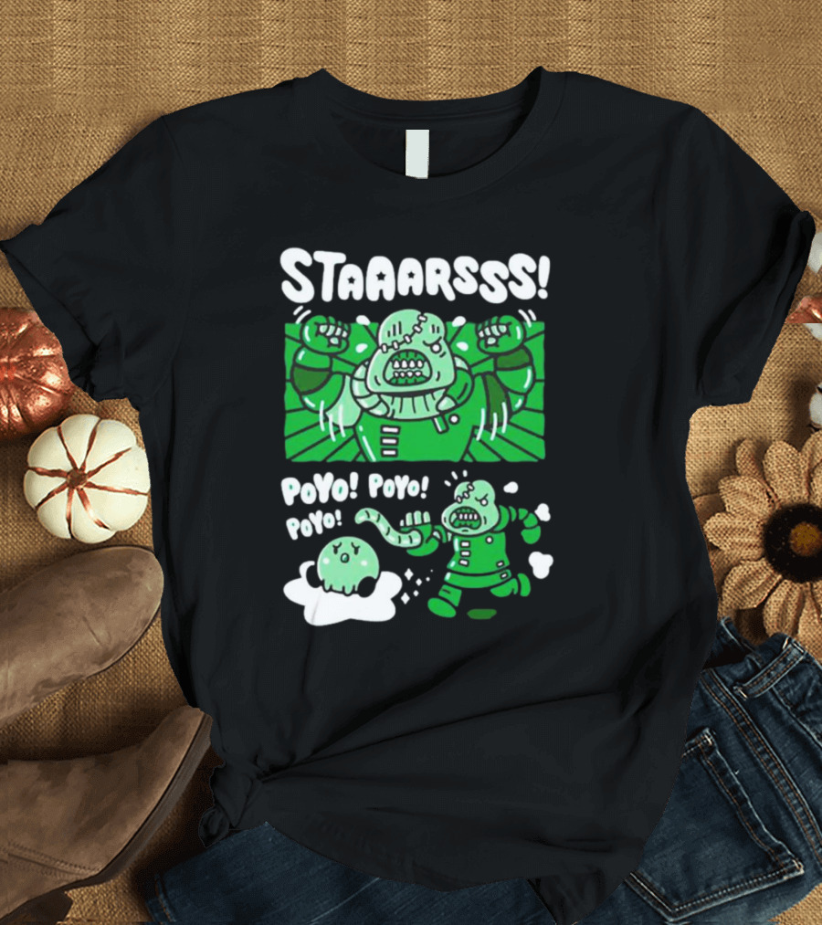 STAAARSSS Poyo Poyo Poyo Alien Creature Encounter T-Shirt