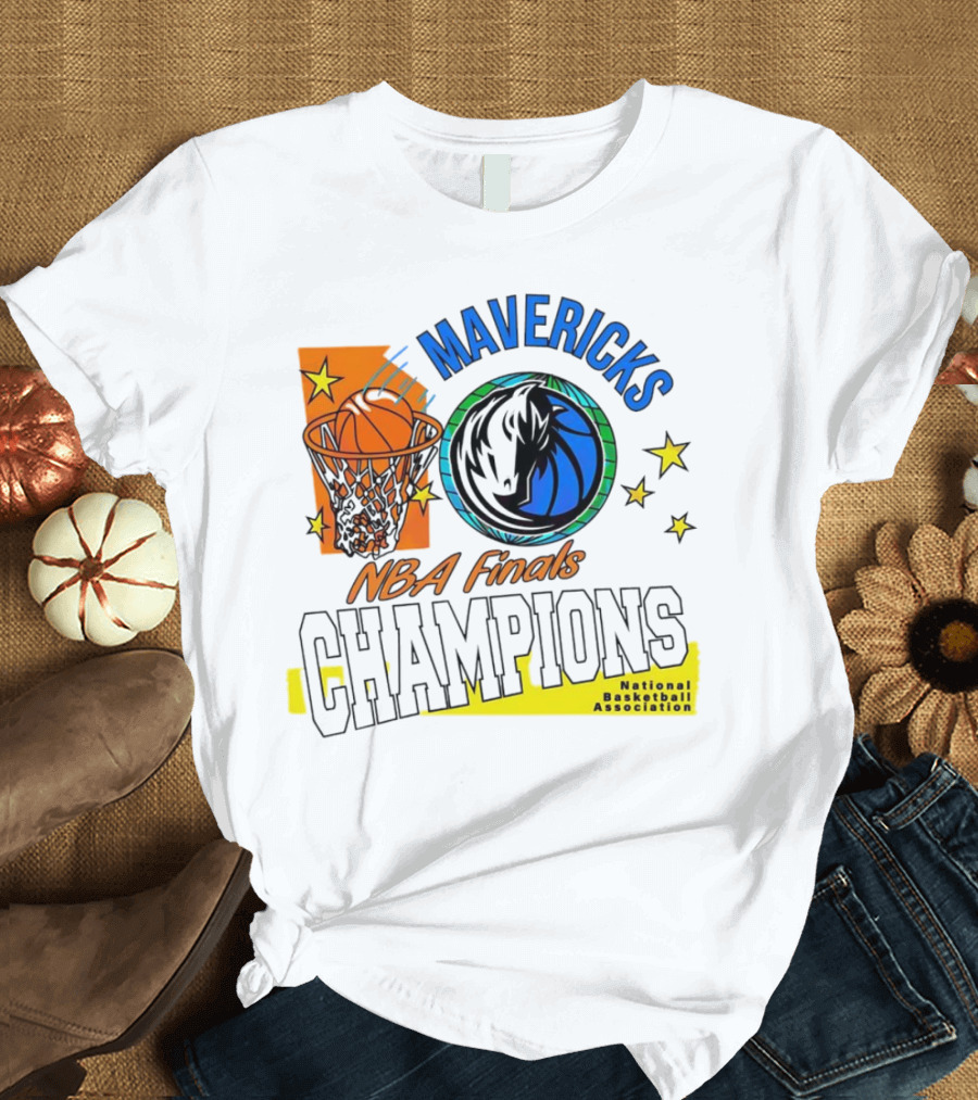 The Mavericks NBA Finals National Basketball Association Champions T-Shirt