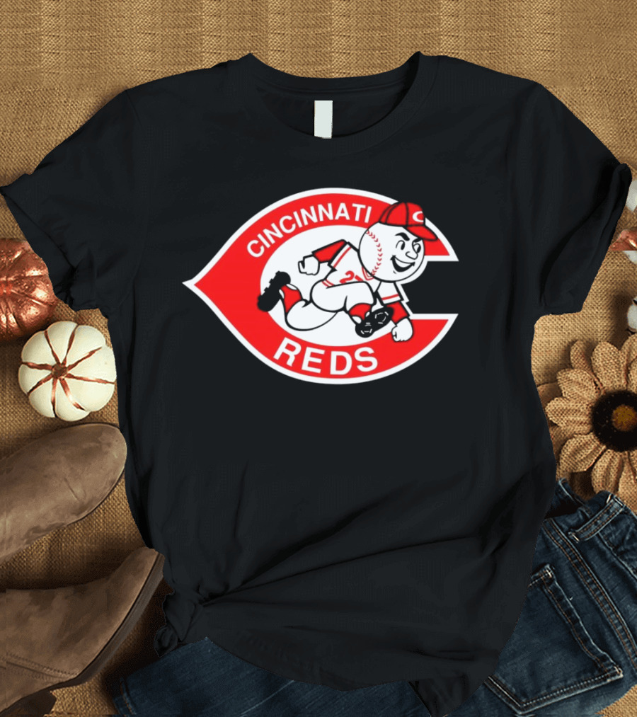 Cincinnati Reds Mascot MLB Baseball T-Shirt