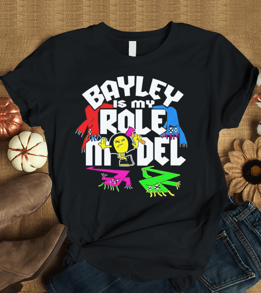 Bayley Is My Role Model Wacky Inflatable Tube Men T-Shirt