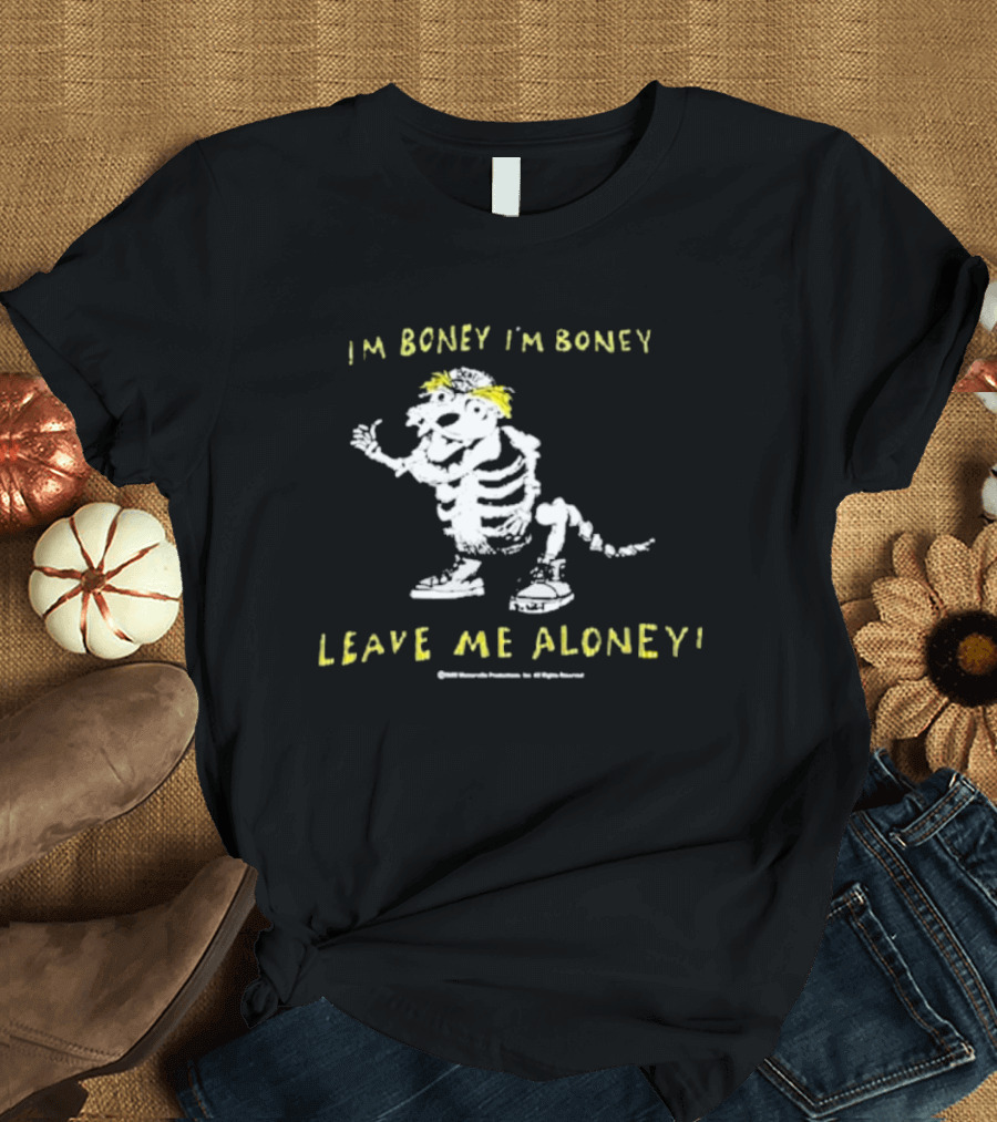 I'm Boney I'm Boney Leave Me Aloney Nickelodeon Productions Rugrats Character T-Shirt