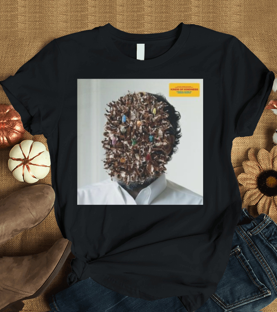 Kinds Of Kindness Original Score By Jerskin Fendrix Collage Face T-Shirt