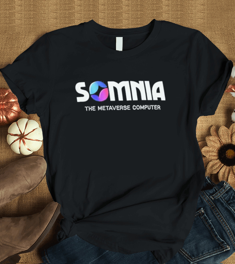 SOMNIA The Metaverse Computer with Iconic Tricolor T-Shirt
