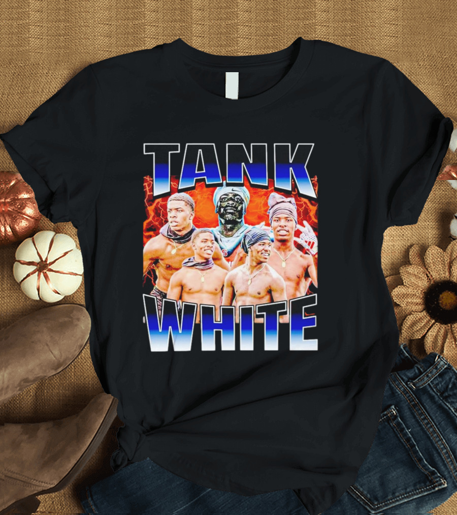 TANK WHITE Vintage Energy Group T-Shirt