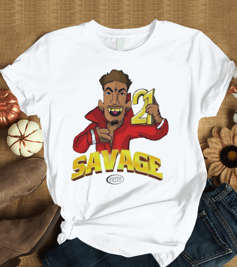 Savage 21 PWC Cartoon Character T-Shirt