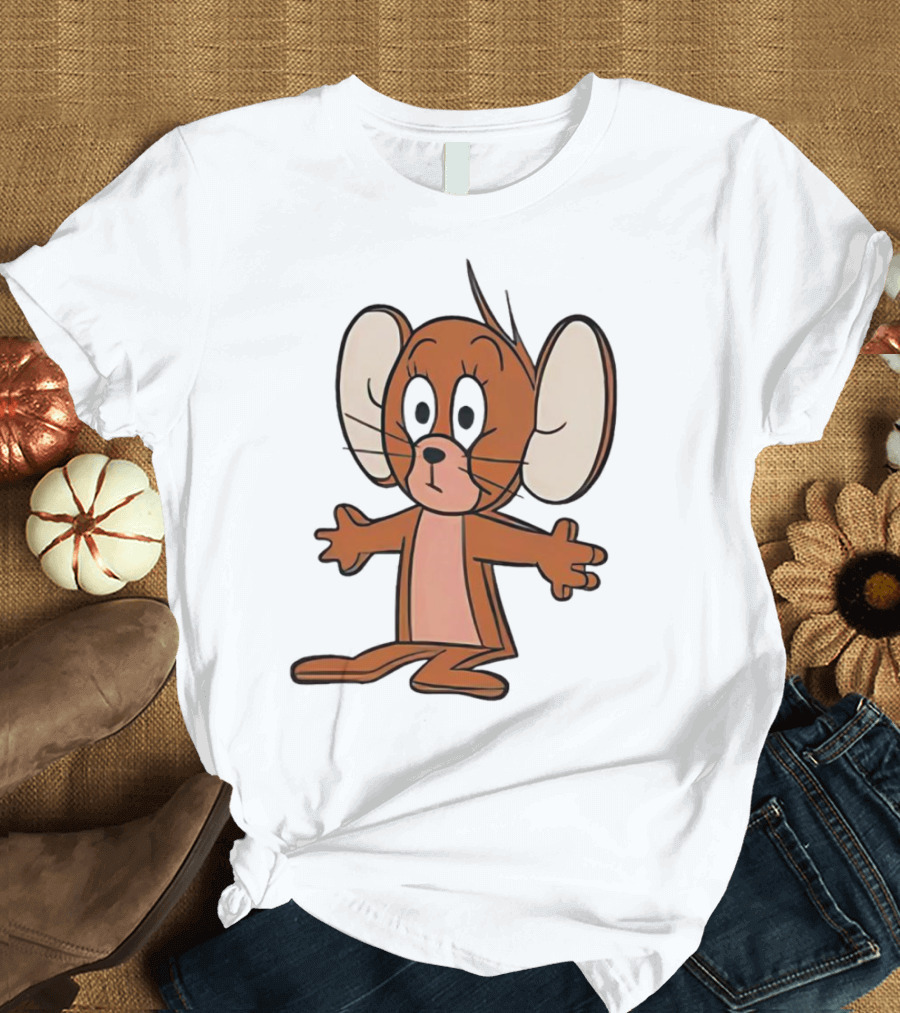 Hanna Barbera Tom and Jerry Jerry Iconic Character T-Shirt
