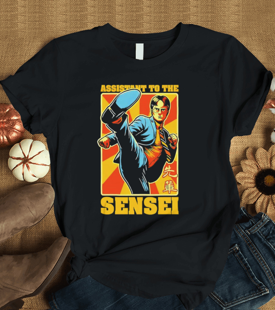 Assistant to the Sensei Karate Kick T-Shirt
