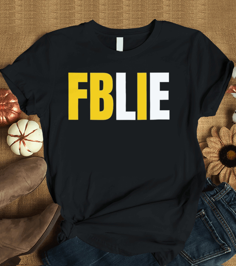 Hunter Biden FBLIE Yellow T-Shirt