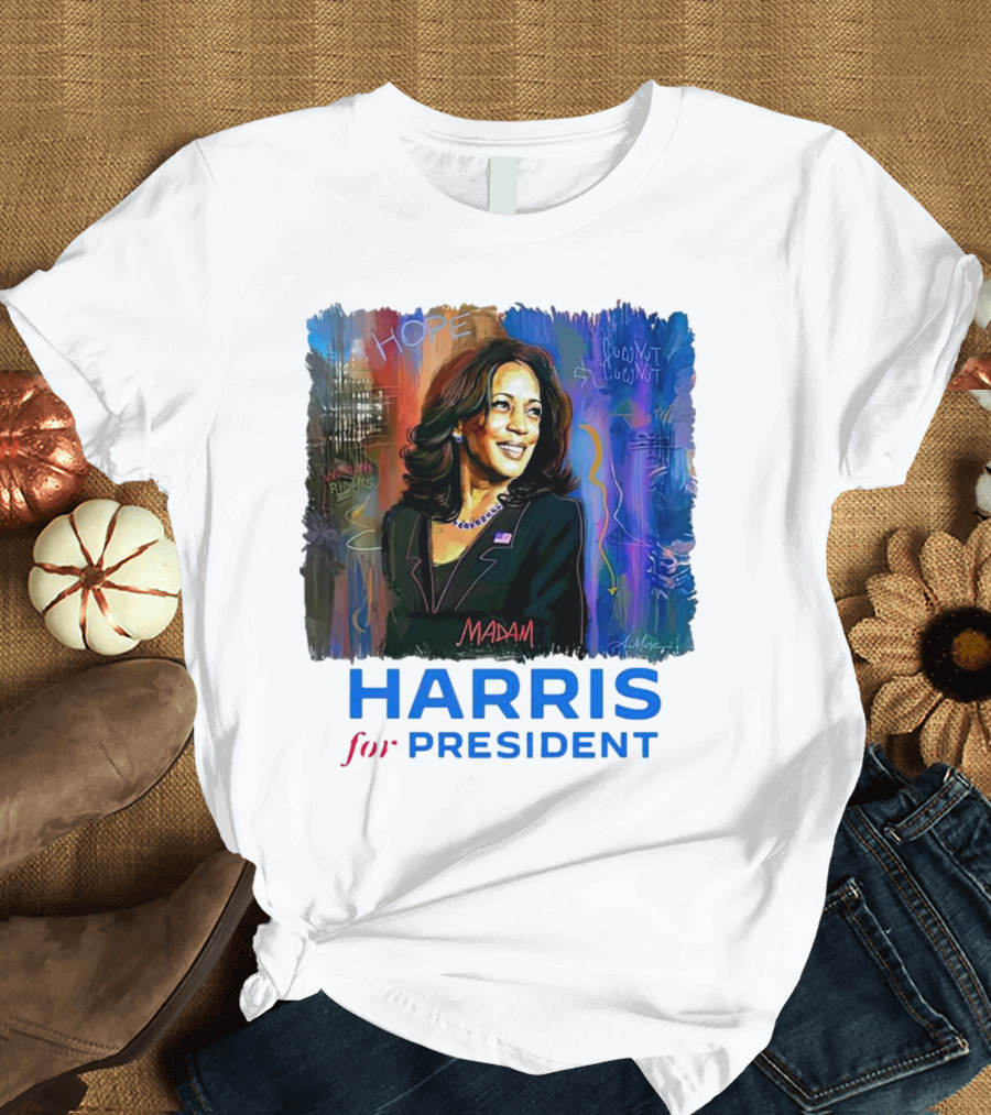 Madam Hope Rights Coconut Harris for President T-Shirt