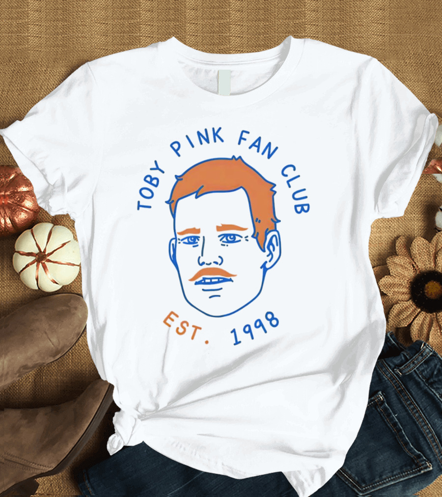 Toby Pink Fan Club Est 1998 Orange T-Shirt
