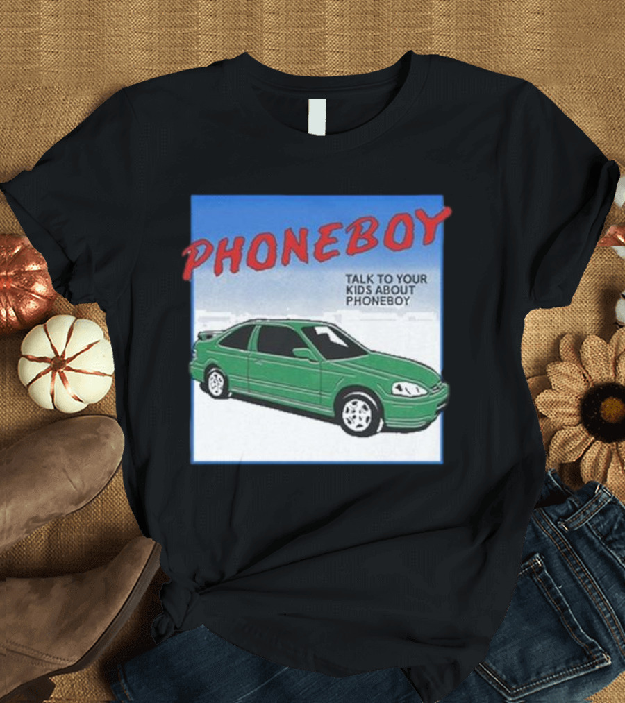PHONEBOY Talk to Your Kids About Phoneboy Civic T-Shirt