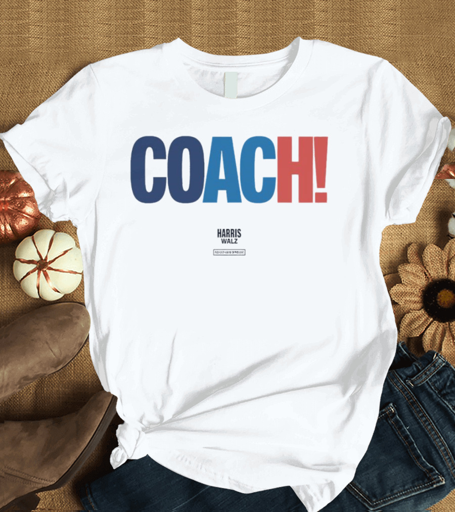 COACH Harris Walz Shane Goldmacher T-Shirt