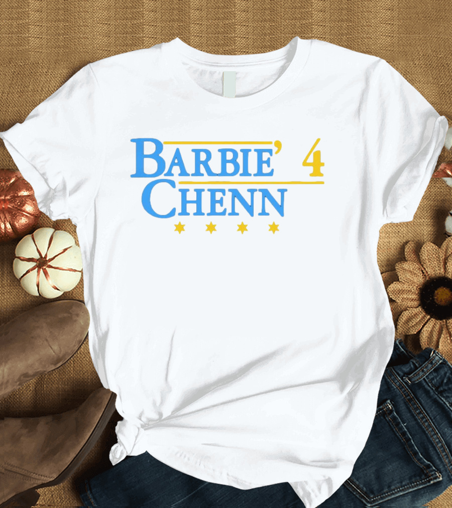 Barbie' Chenn 4 Chicago Sky Angel Reese Chennedy Carter T-Shirt