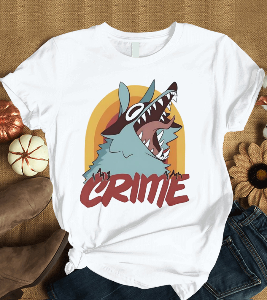 Kay Powell Wolf Crime T-Shirt