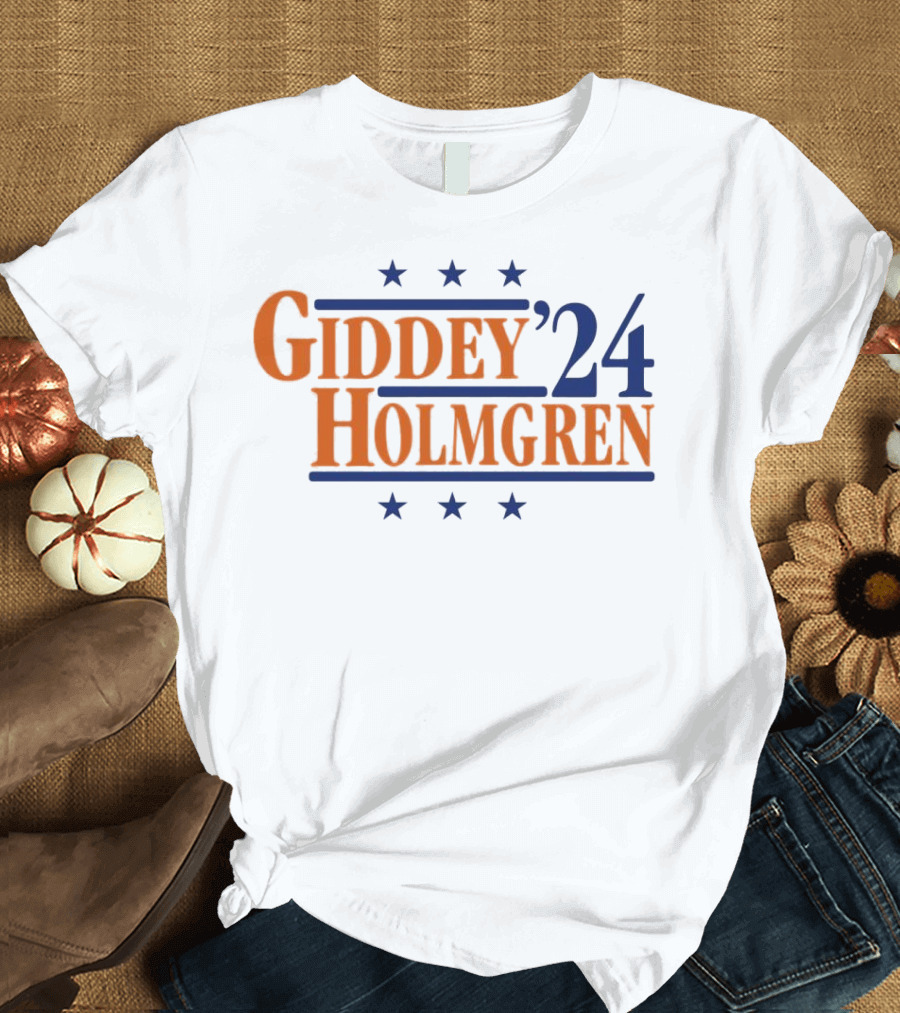 Giddey Holmgren '24 Oklahoma City Thunder T-Shirt