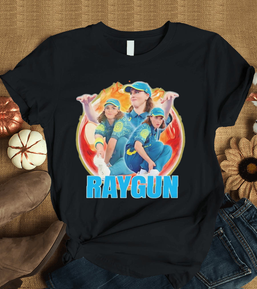 Raygun 2024 Australian Olympic Breakdancer Fire T-Shirt